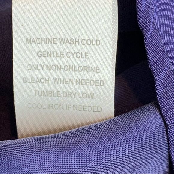 Daniel Rainn for stitch fix NWT navy blue kittie textured blouse size L - Picture 15 of 15